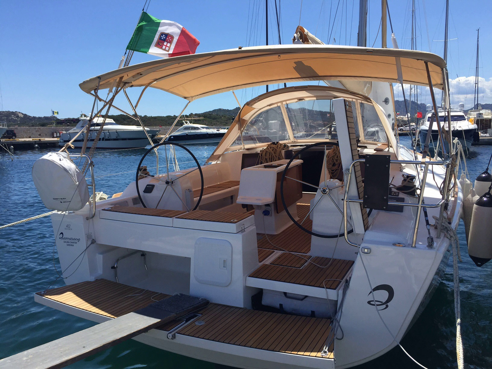 Yachtcharter Dufour 412 Grand large - Italien, Sardinien, Porto