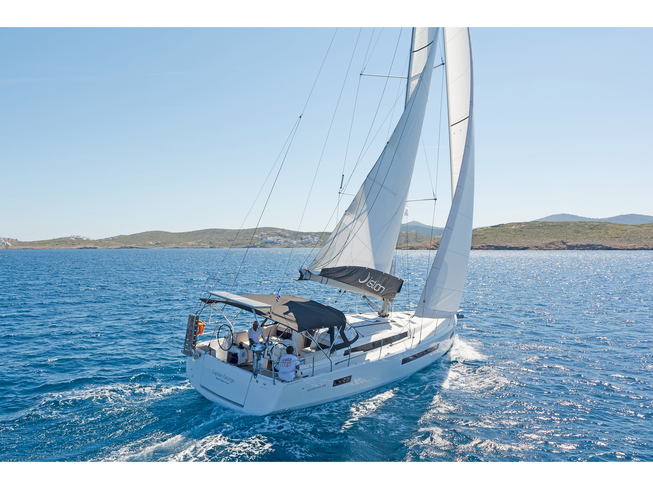 Yachtcharter Sun Odyssey 490 - Griechenland, Attika, Lawrio