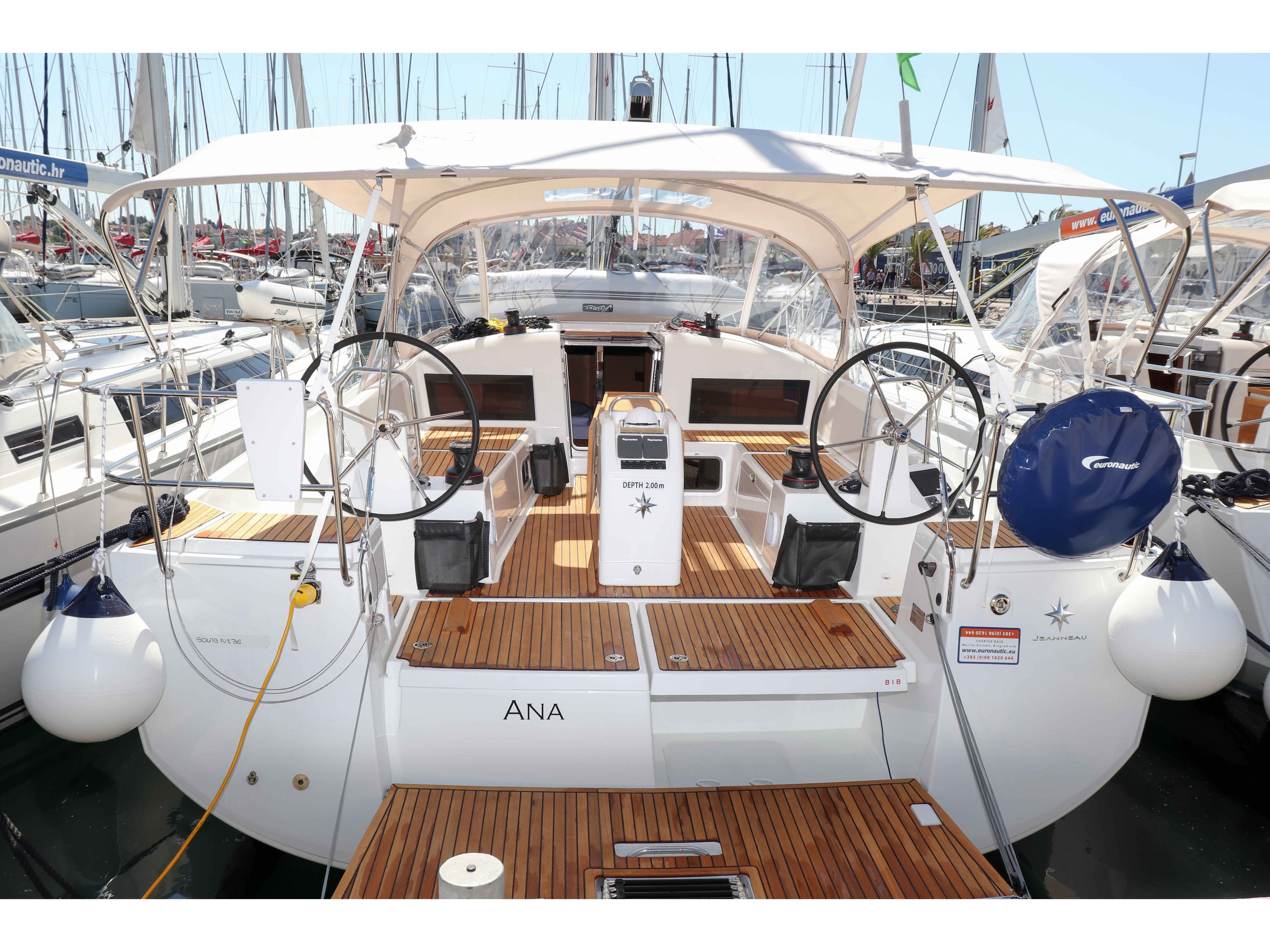 Yacht charter Sun Odyssey 440 - Croatia, Northern Dalmatia, Biograd