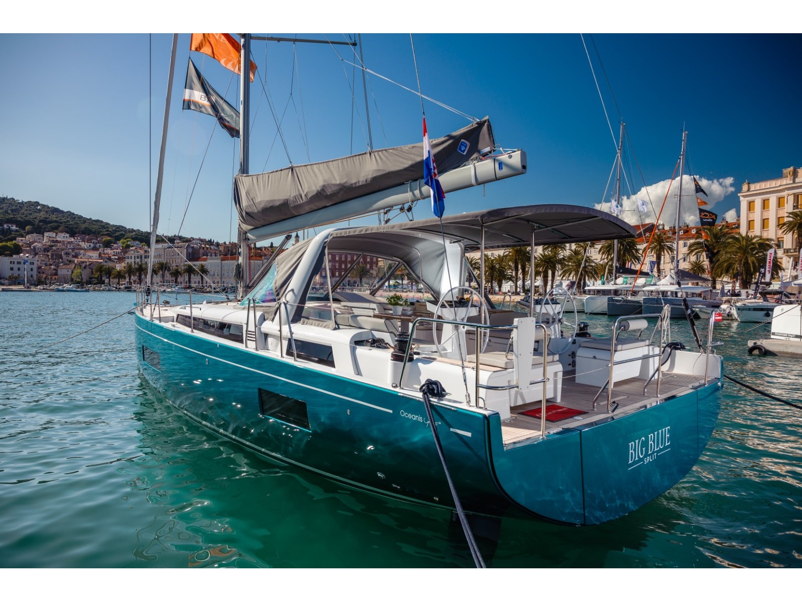 Oceanis Yacht 54, Kroatien, Mitteldalmatien, Teilt