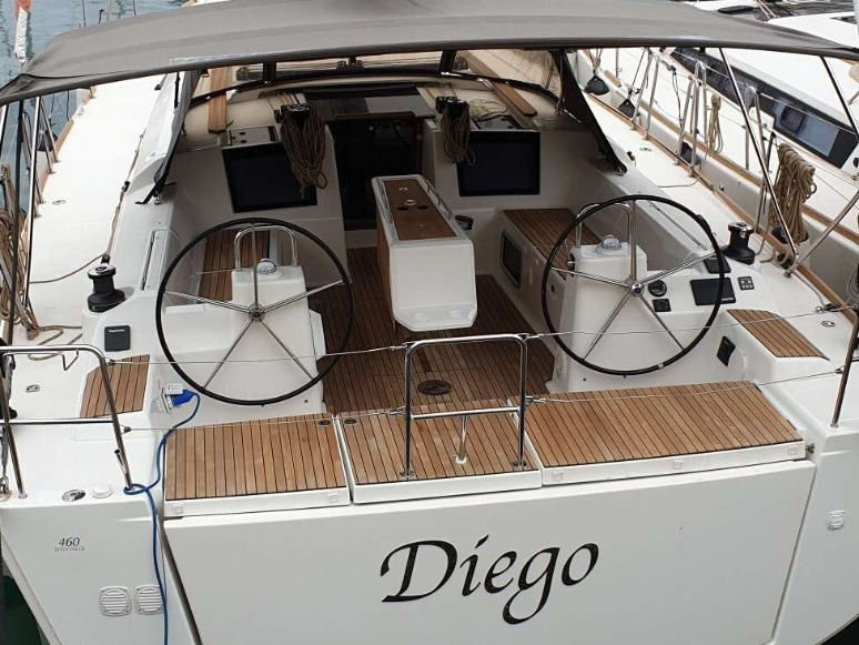 Yachtcharter Dufour 460 Grand Large Diego 2018 - Italien, Sizilien, Portorosa