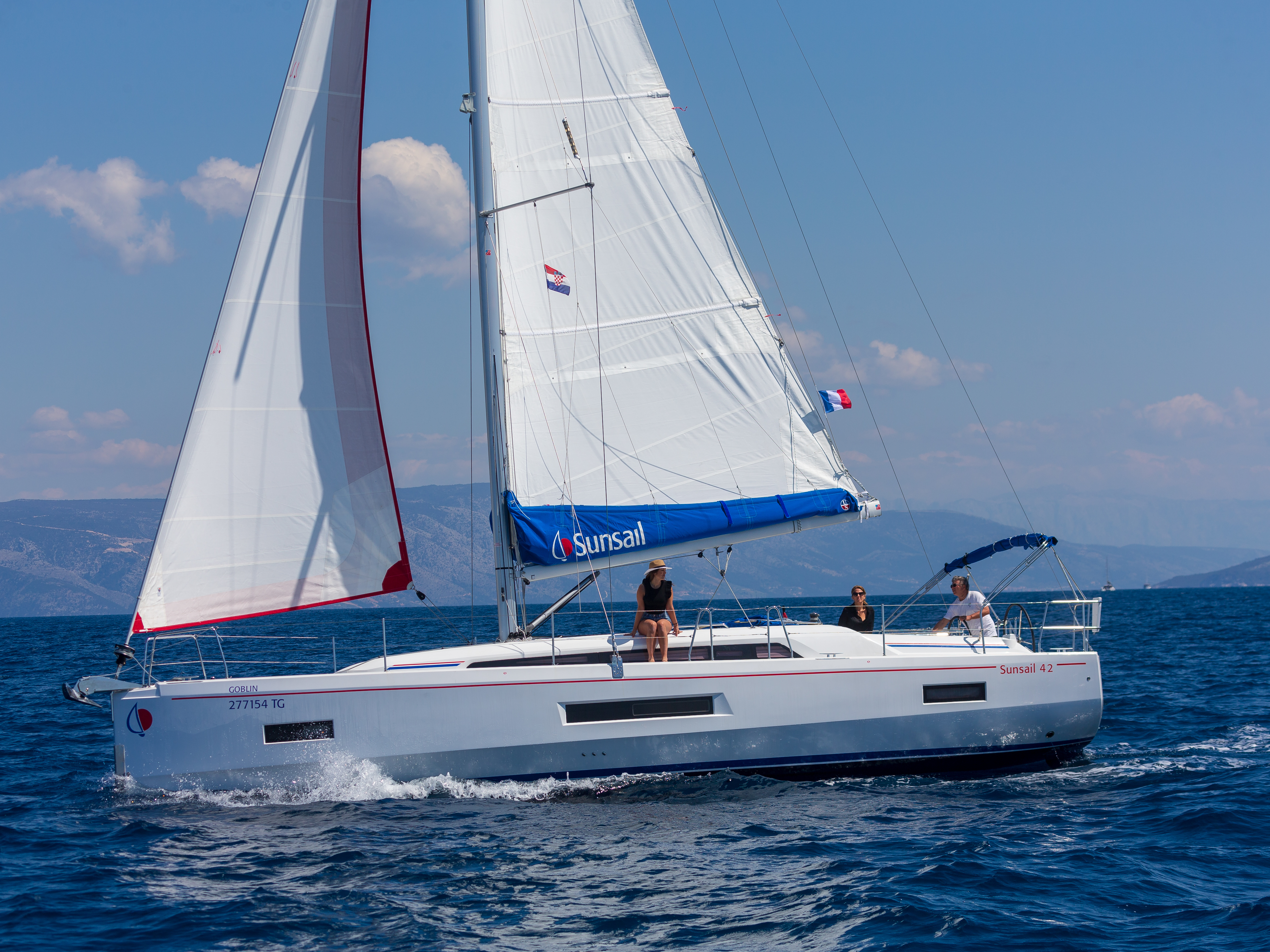 Yachtcharter Sunsail 42 - Kroatien, Mitteldalmatien, Yachthafen