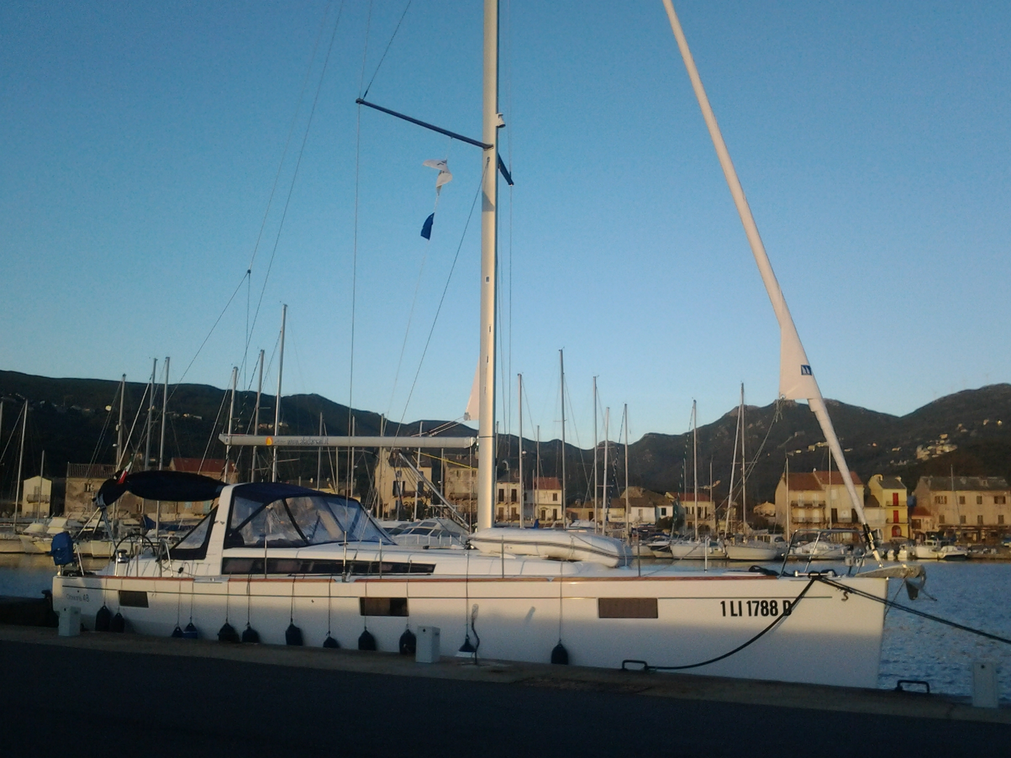 Oceanis 48, Italien, Toskana, Strebe