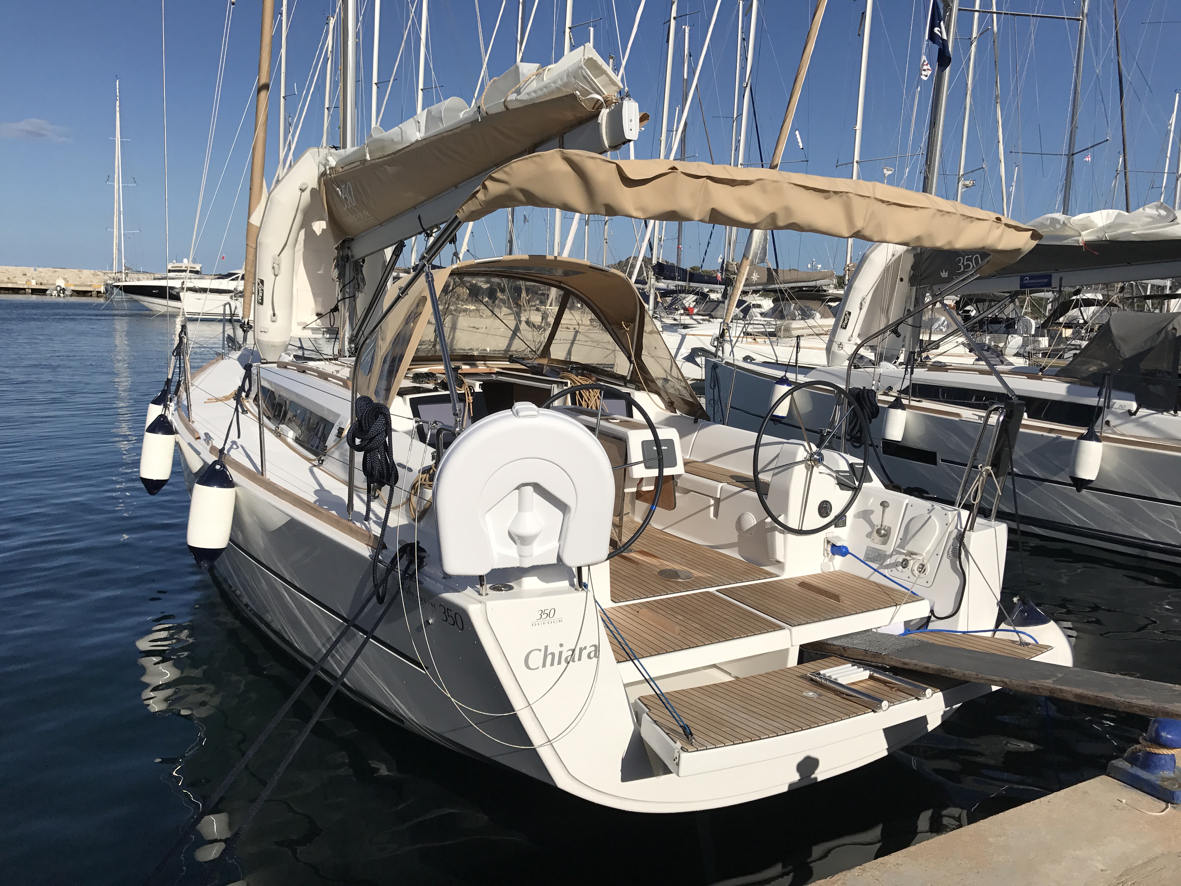 Dufour 350 Grand Large, Italy, Sardinia, Portisco