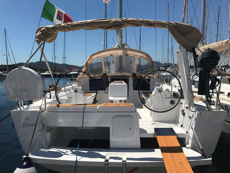 Dufour 412 Grand large, Italien, Sardinien, Porto