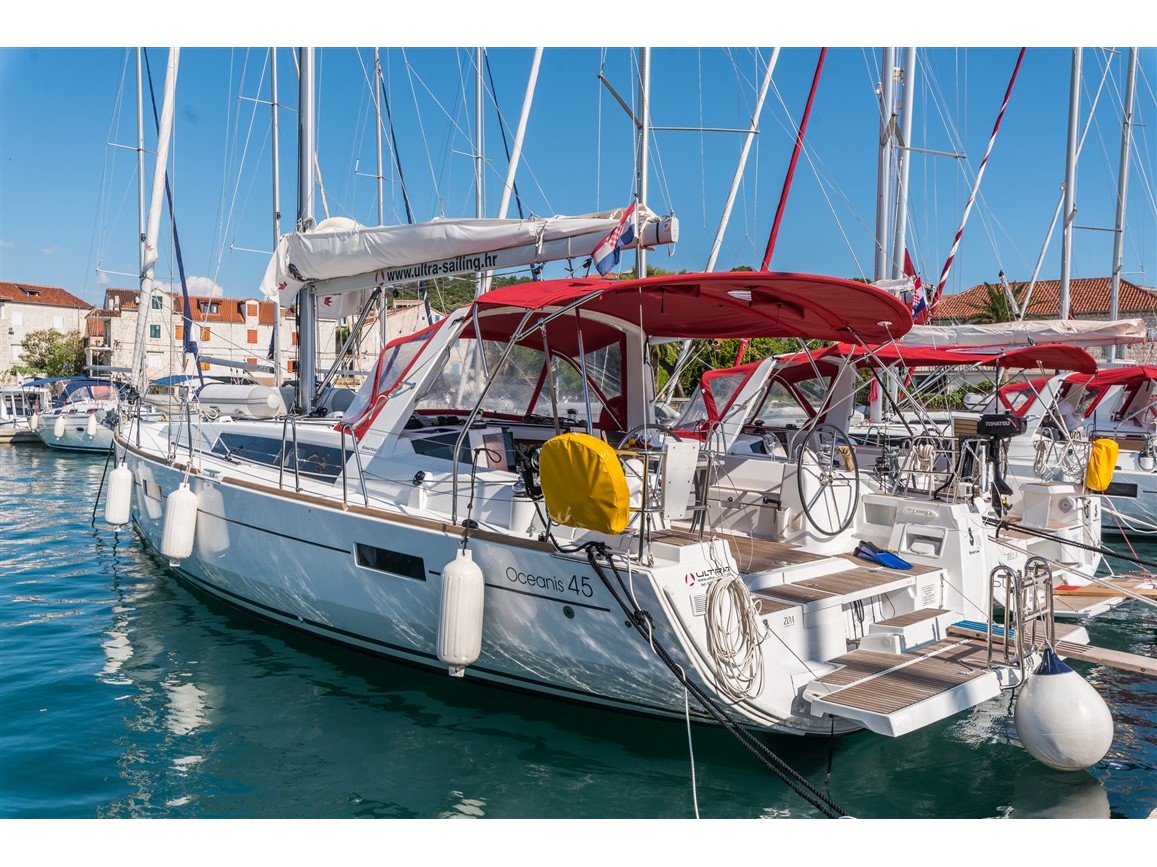 Oceanis 45, Kroatien, Mitteldalmatien, Teilt