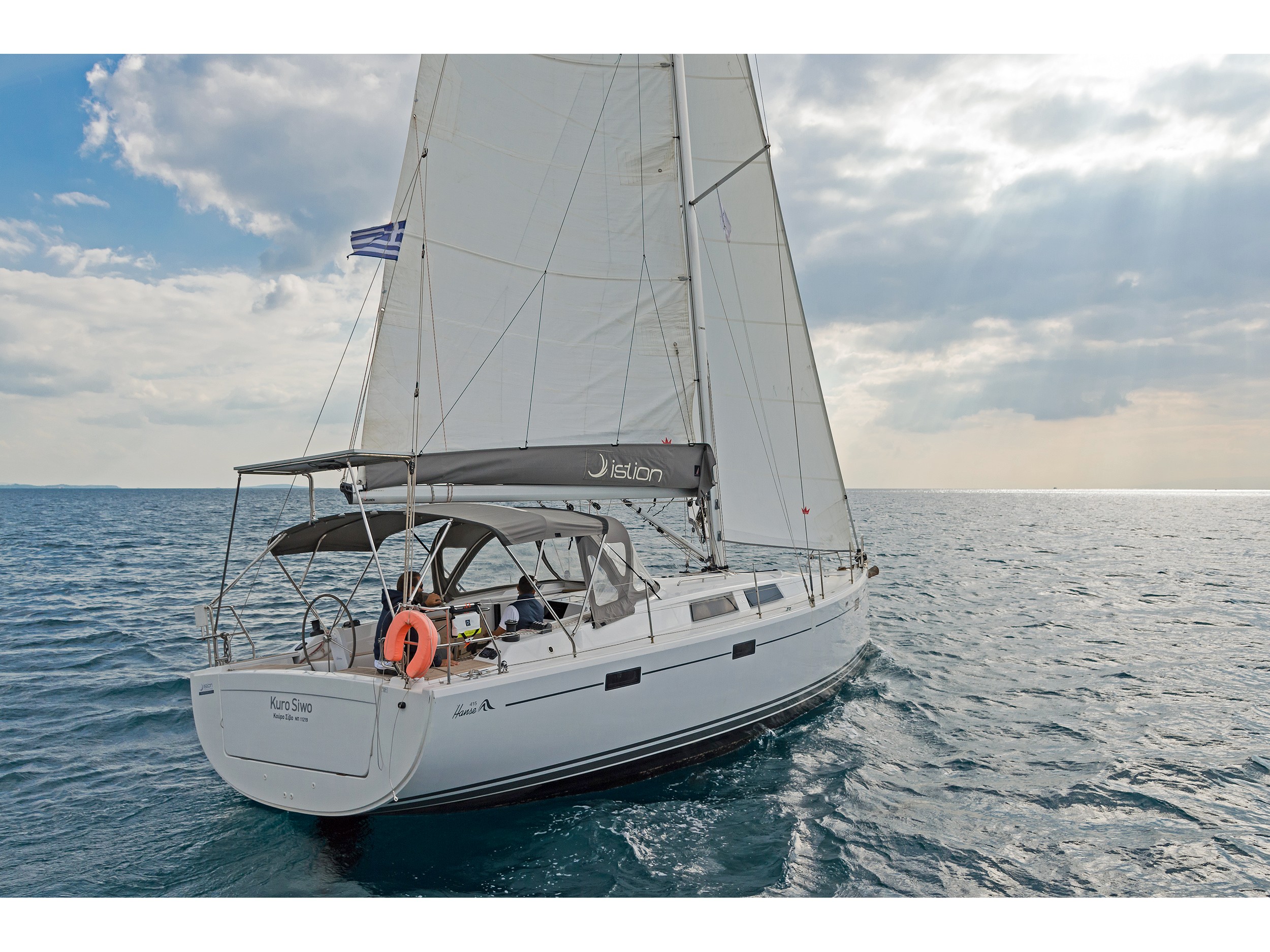 Yachtcharter Hanse 415 - Griechenland, Dodokanezu Inseln, Erscheint