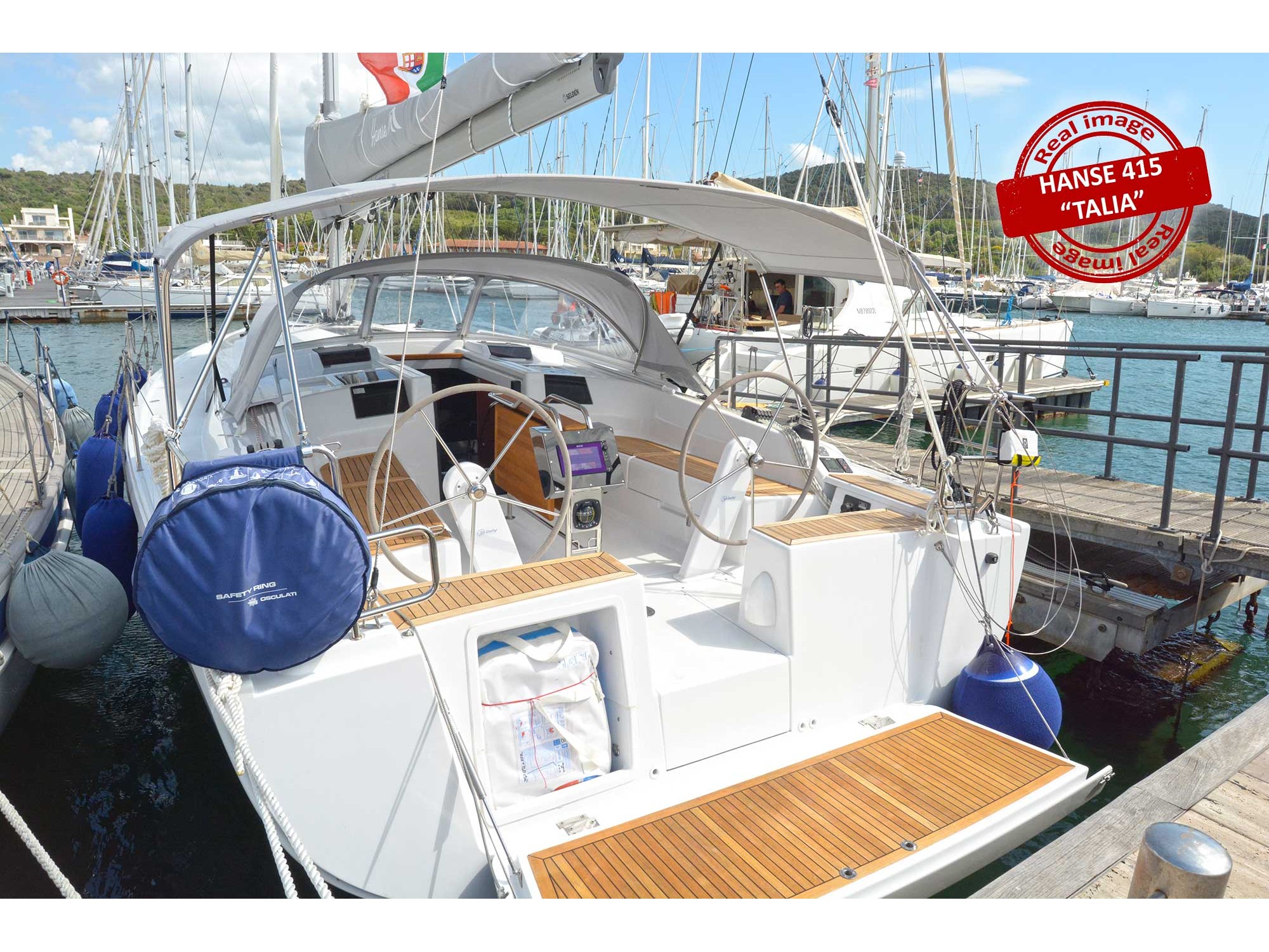 Yachtcharter Hanse 415 - Italien, Toskana, Strebe