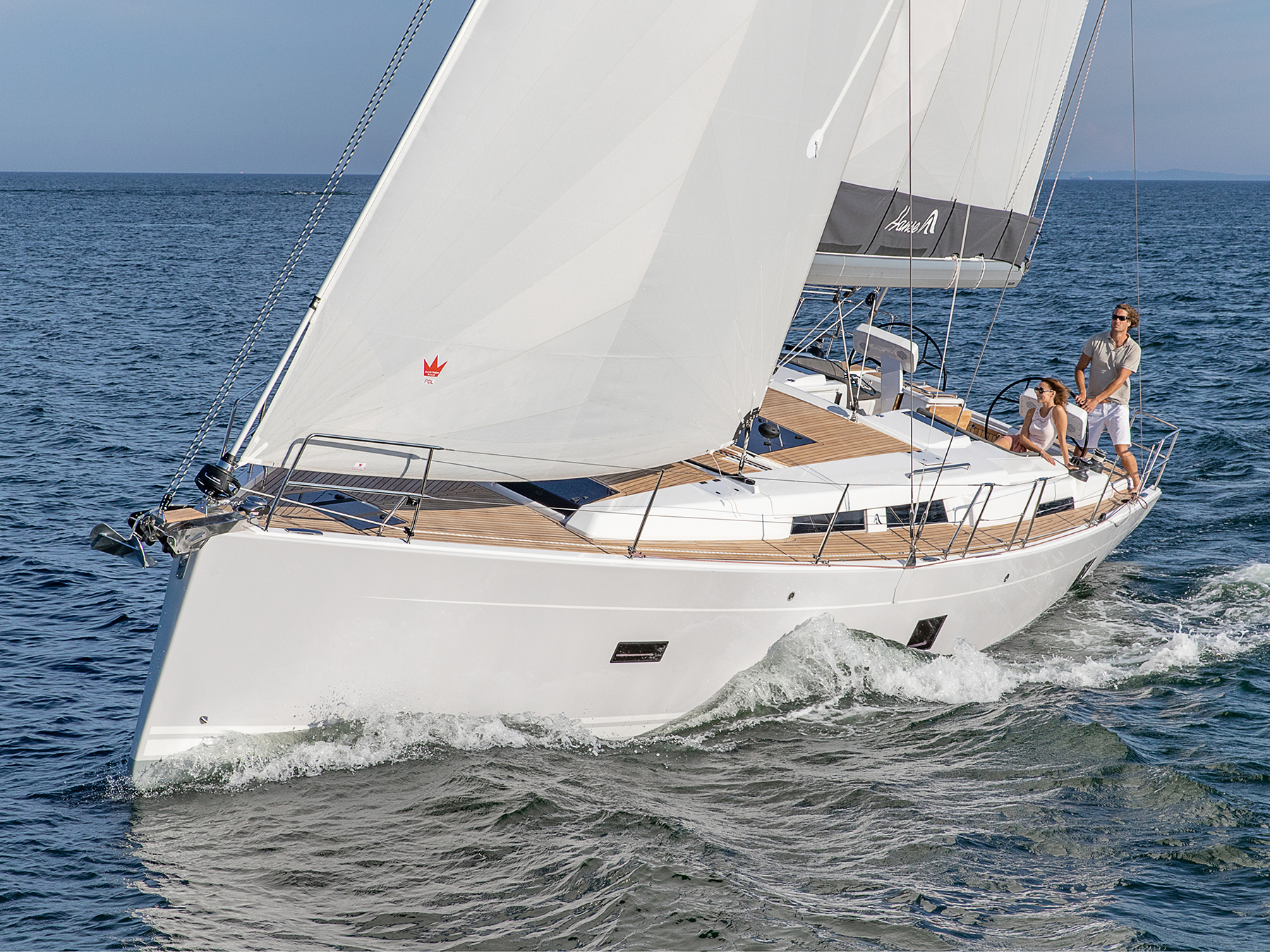 Hanse 458, Italien, Toskana, Strebe