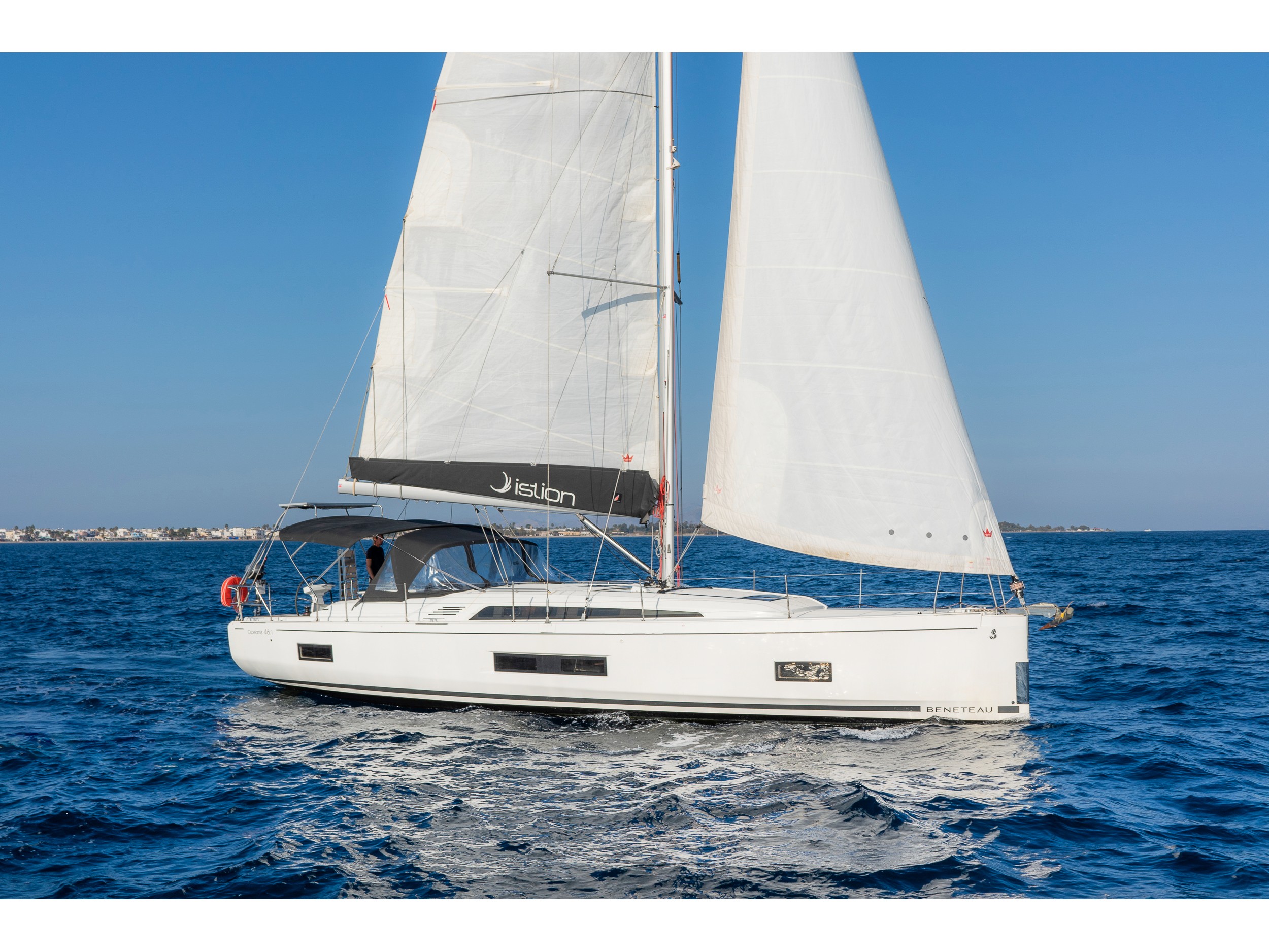 Yachtcharter Oceanis 46.1 - Griechenland, Dodokanezu Inseln, Erscheint