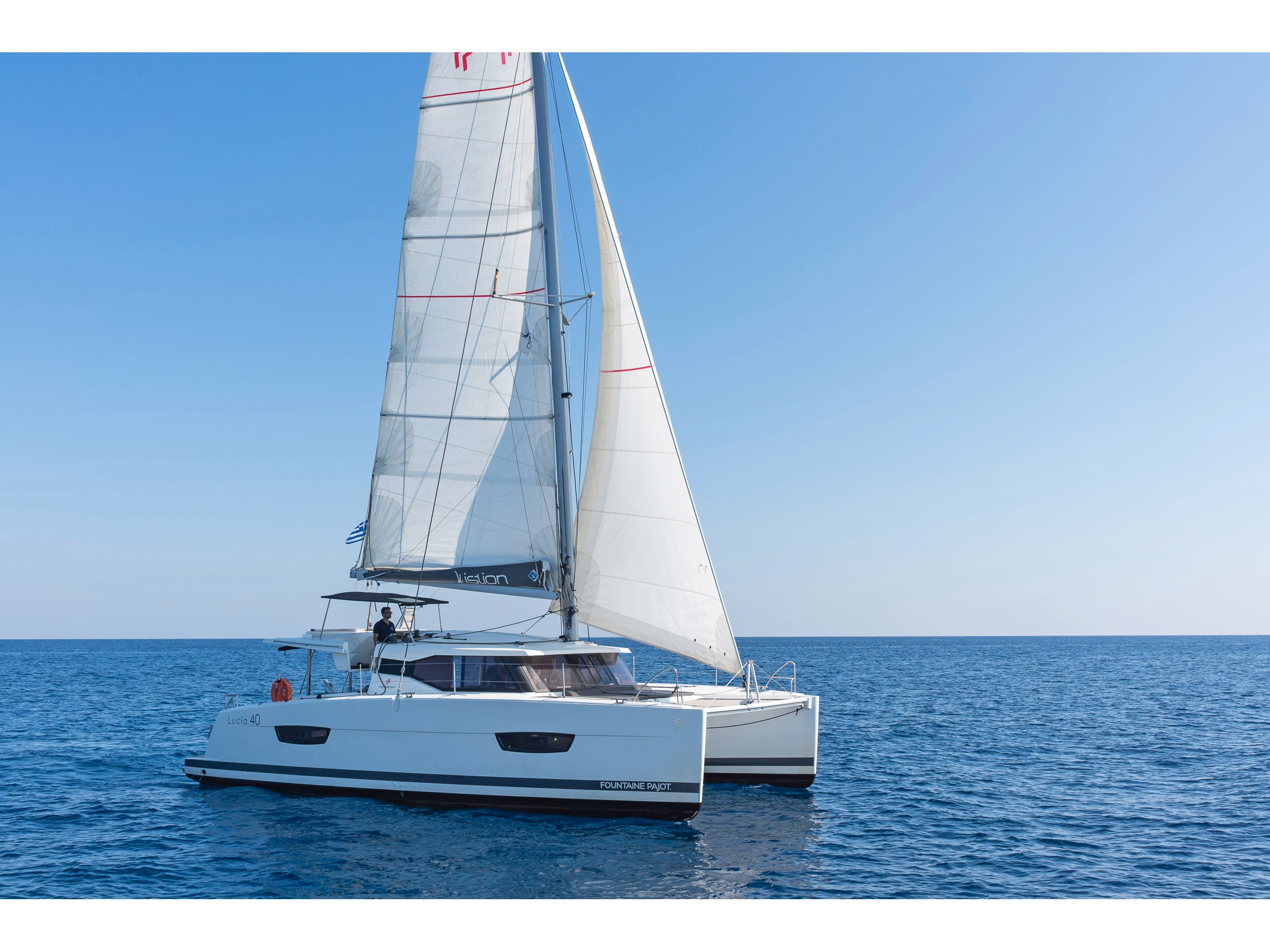 Yachtcharter Lucia 40 - Griechenland, Dodokanezu Inseln, Erscheint