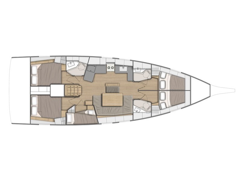 Yachtcharter Oceanis 46.1 - Italien, Toskana, Strebe