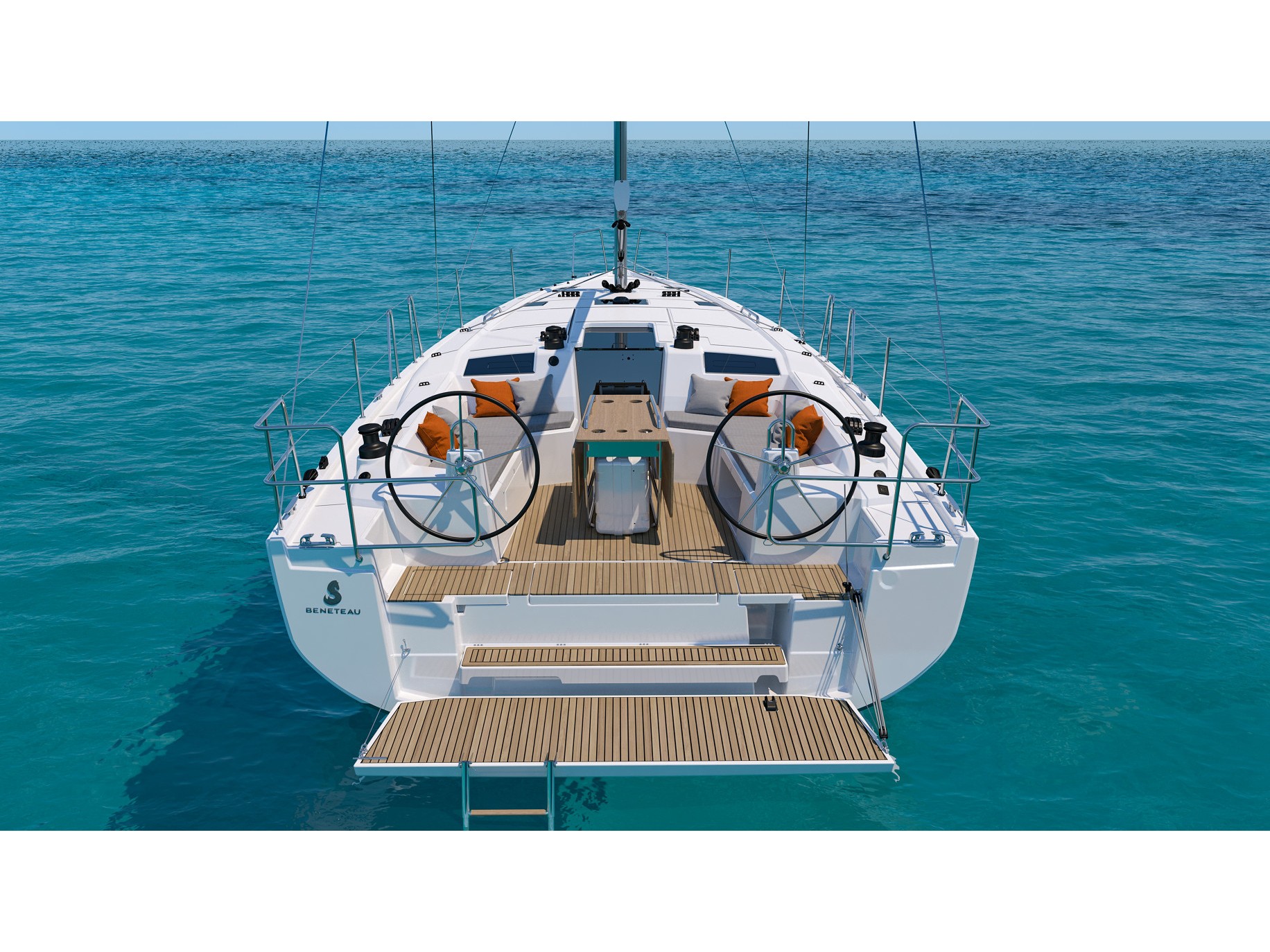 Oceanis 40.1, Kroatien, Mitteldalmatien, Teilt