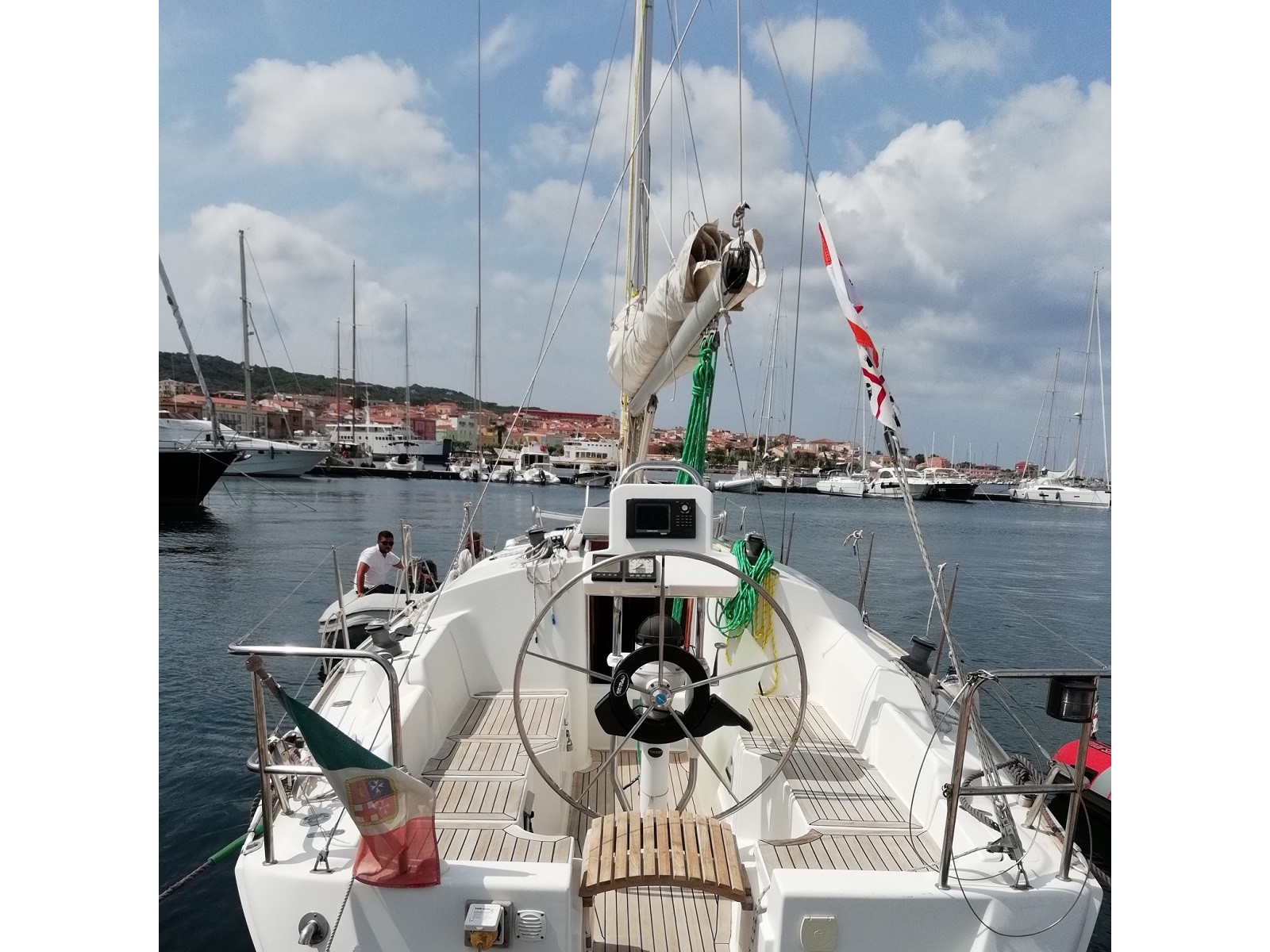 Hanse 315, Italy, Sardinia, Carloforte