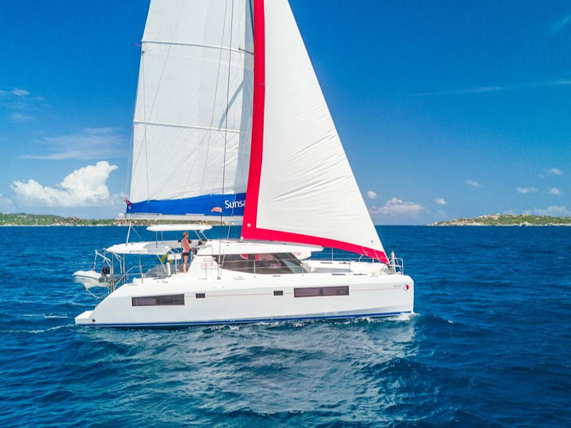 Yachtcharter Leopard 45 - Seychellen, Mahe, Der Yachthafen von Eden Island