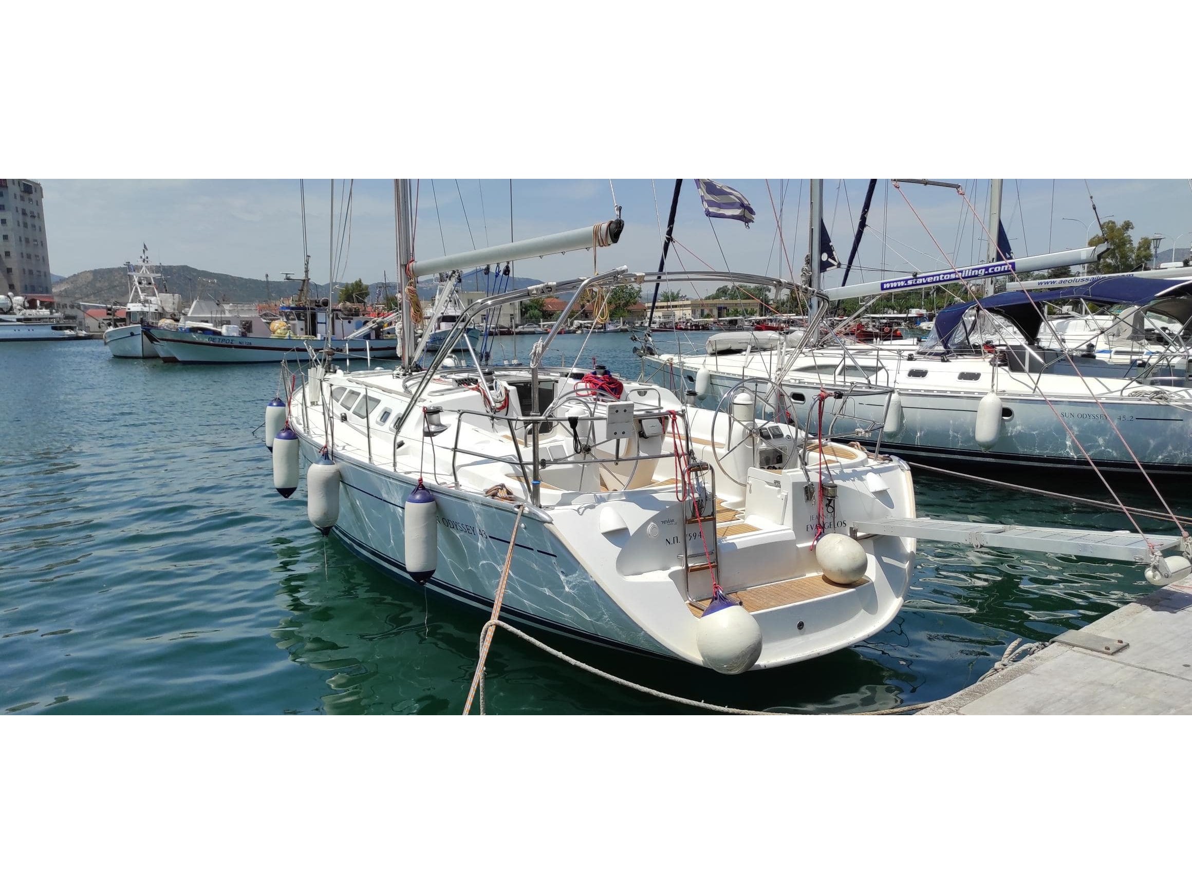 Yacht charter Sun Odyssey 43  - Greece, Attica, will