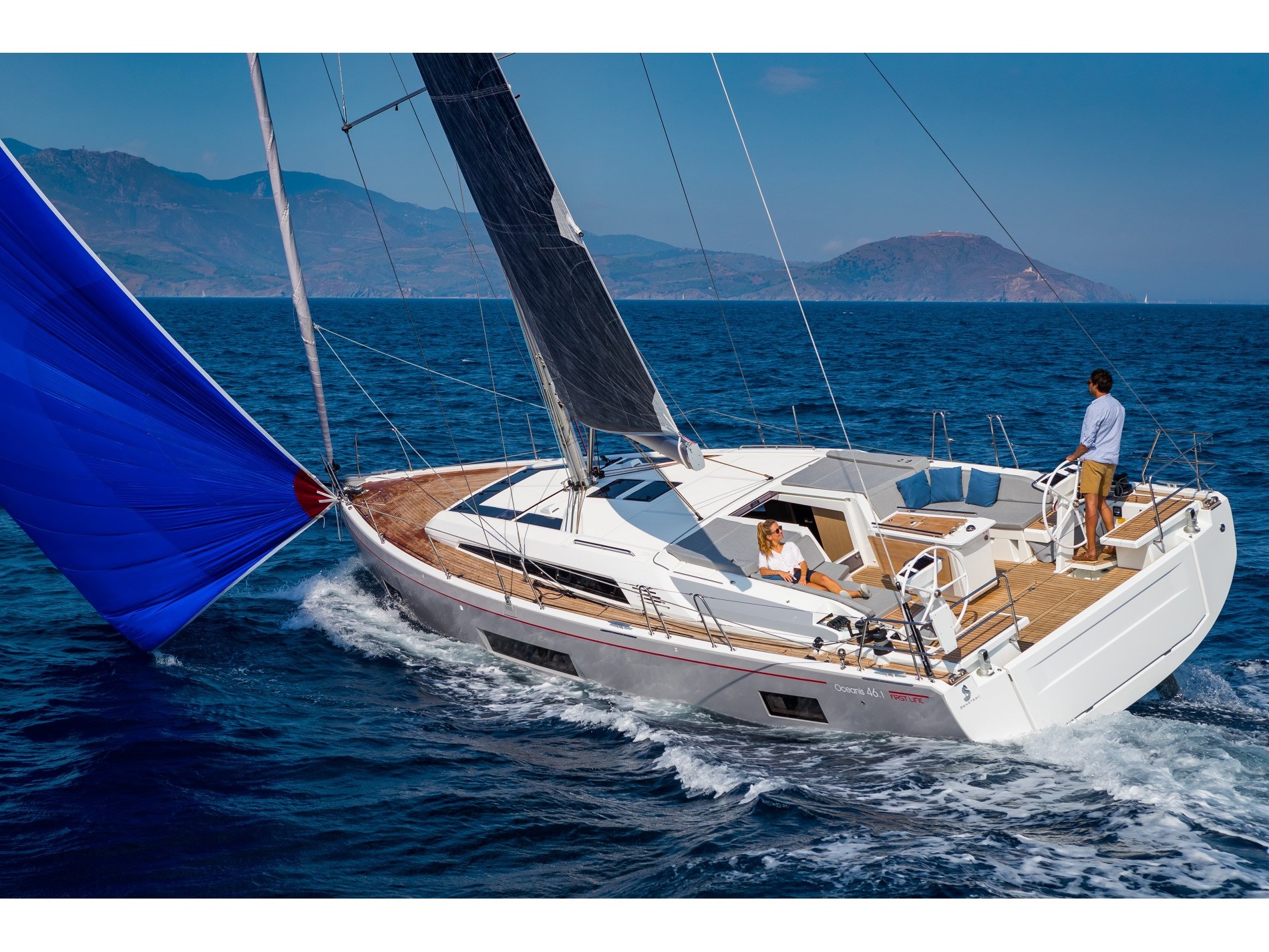 Yacht charter Oceanis 46.1 - Turkey, Mediterranean Turkey - western part, Orhaniye