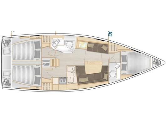 Hanse 388, Italien,  Campania, Neapel