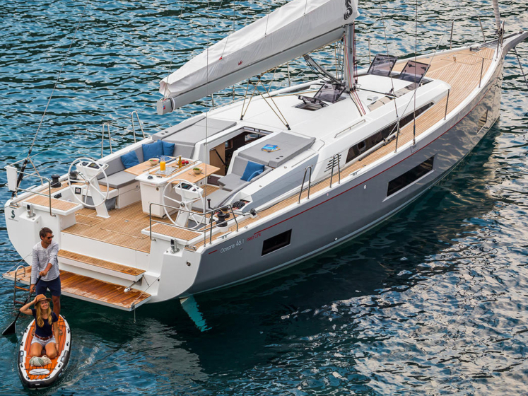 Oceanis 46.1, Italien, Sizilien, Portorosa