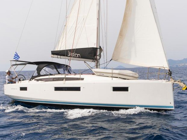 Yachtcharter Sun Odyssey 410 - Griechenland, Dodokanezu Inseln, Erscheint