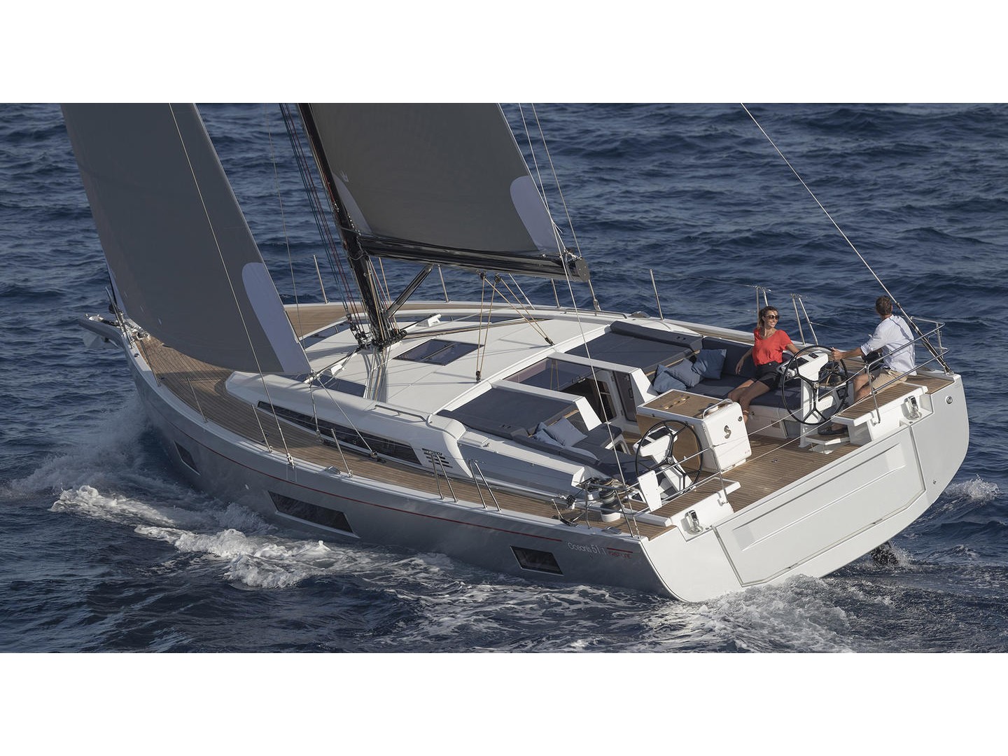 Yachtcharter Oceanis 51.1/ 3 cabins - owner's version - Griechenland, Attika, Lawrio