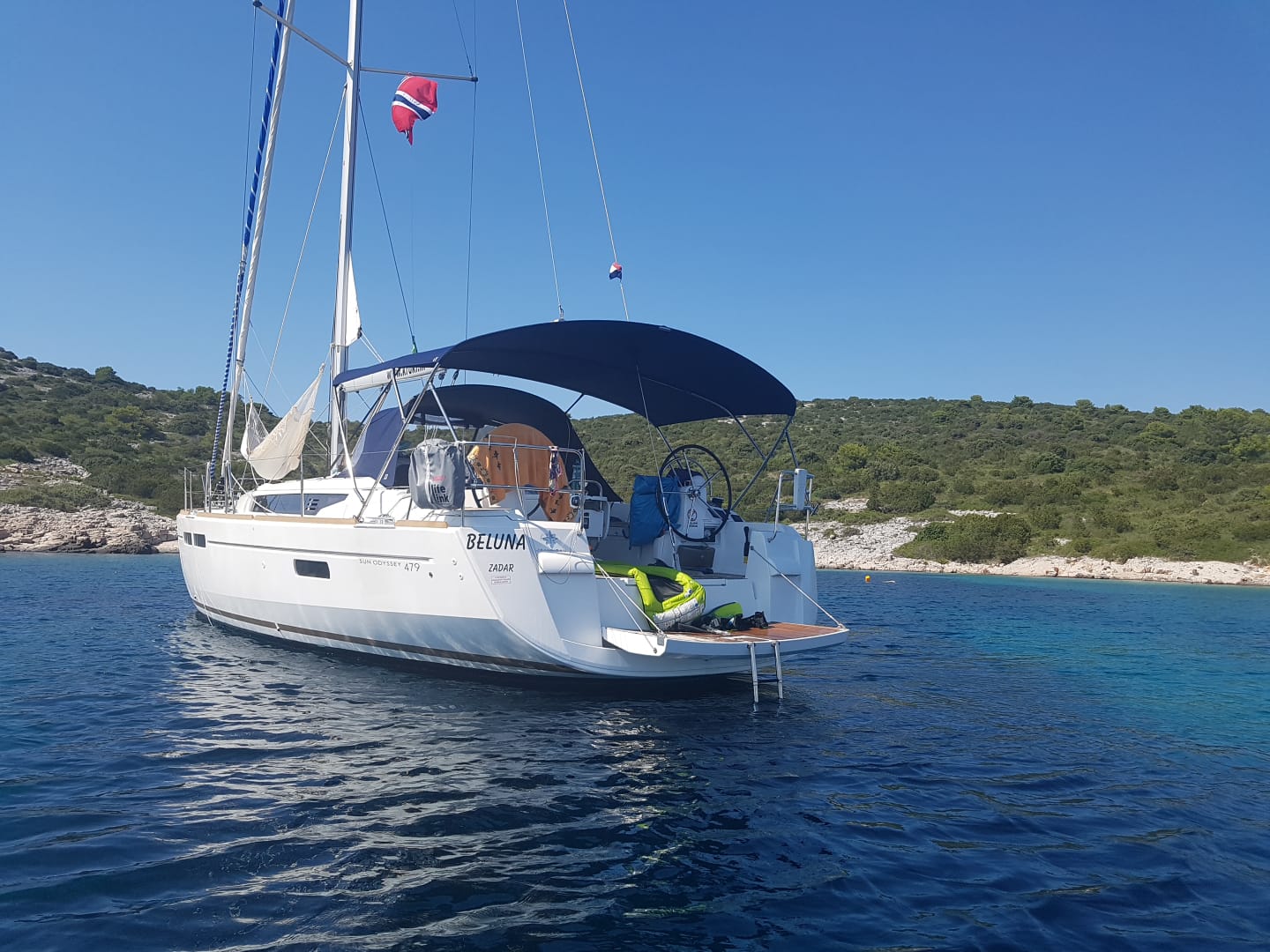 Czarter jachtu Sun Odyssey 479 - Chorwacja, Dalmacja Północna, Sukošan