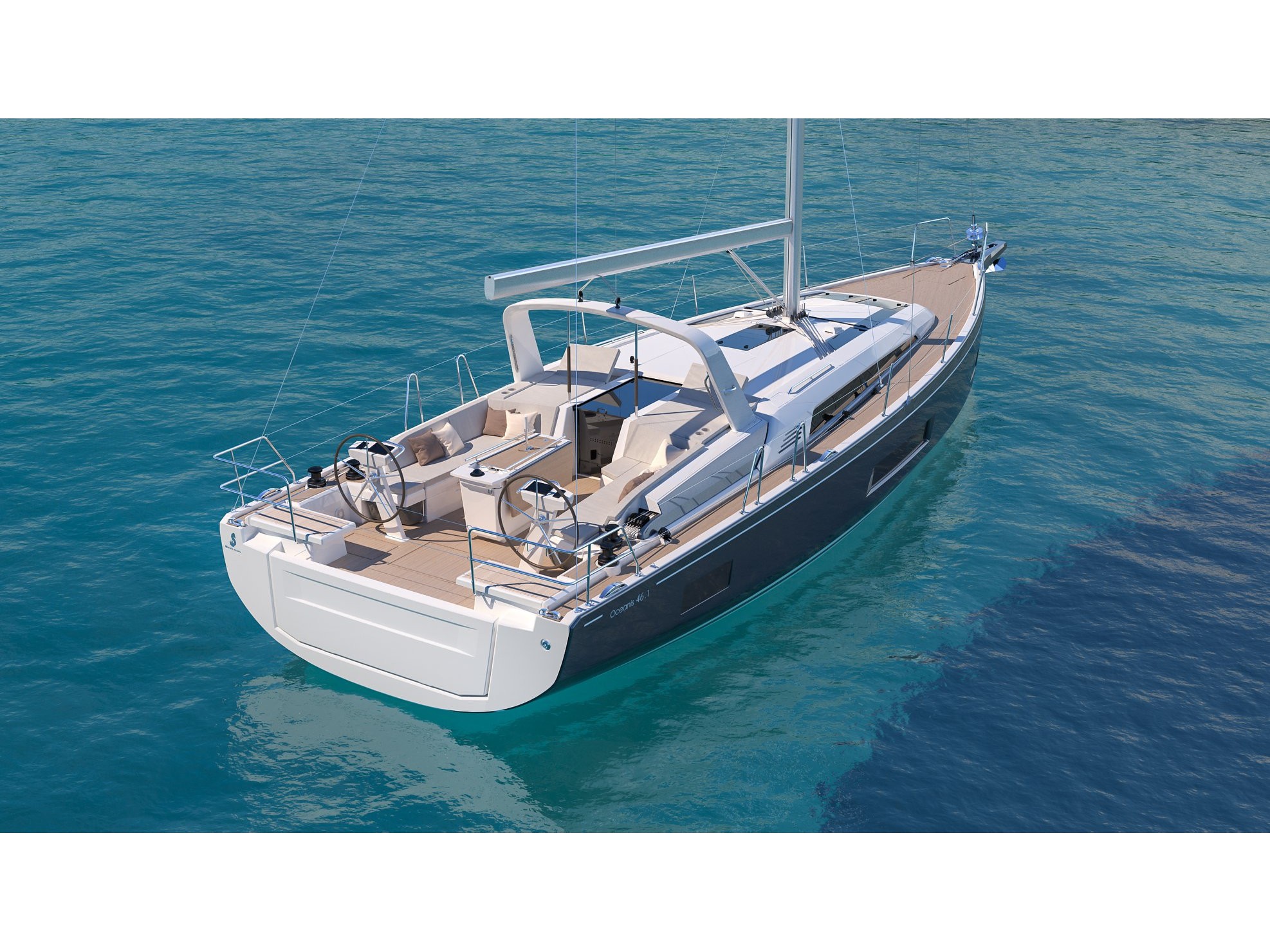 Yachtcharter Oceanis 46.1 - Griechenland, Dodokanezu Inseln, Erscheint