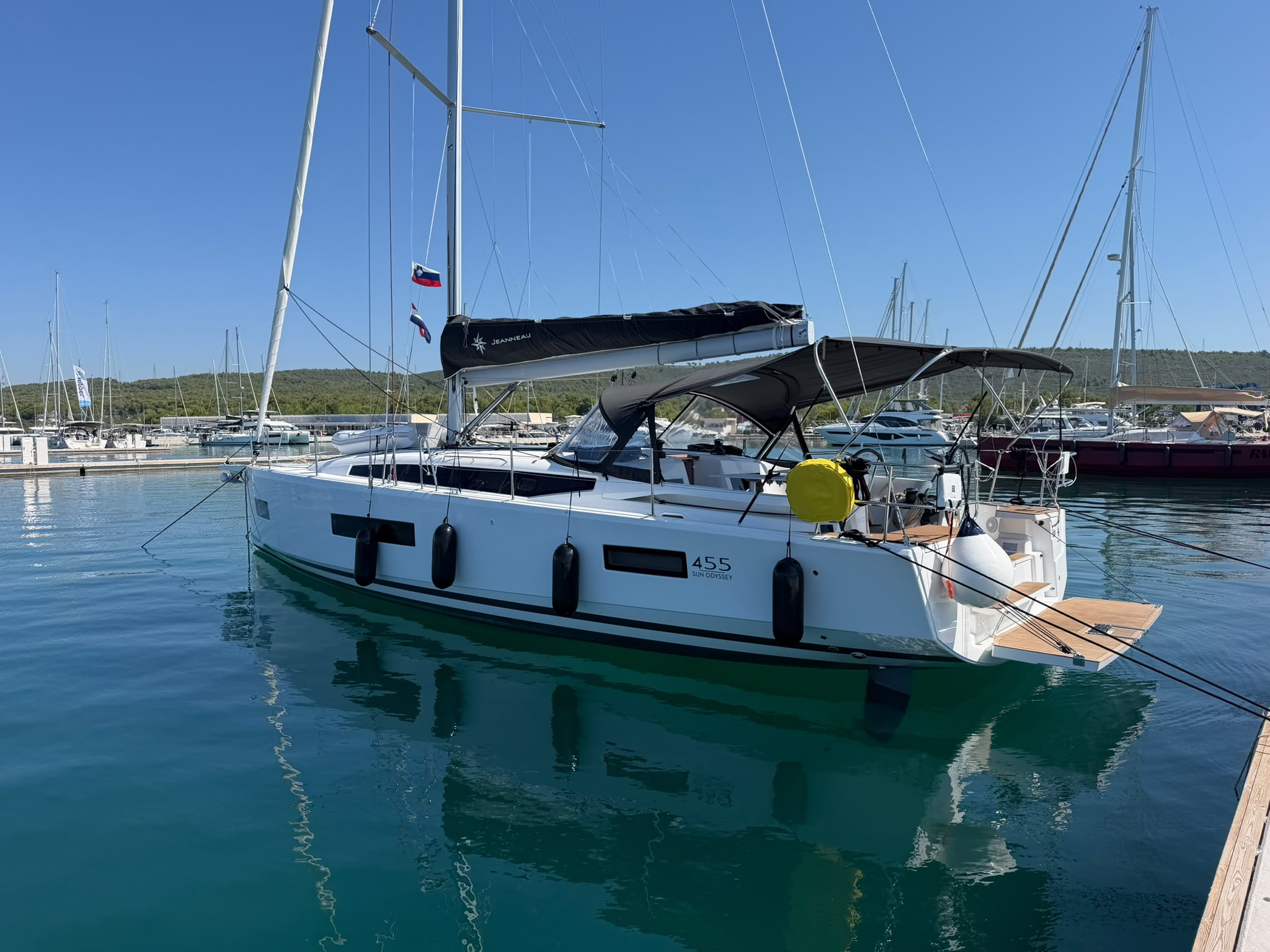 Yacht charter Sun Odyssey 455 - Croatia, Northern Dalmatia, Sukosan